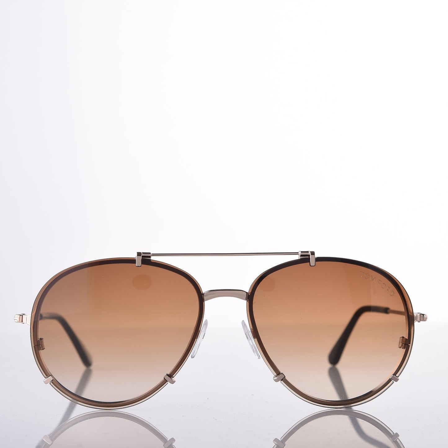 Oval Dickon Sunglasses TF 527 Brown