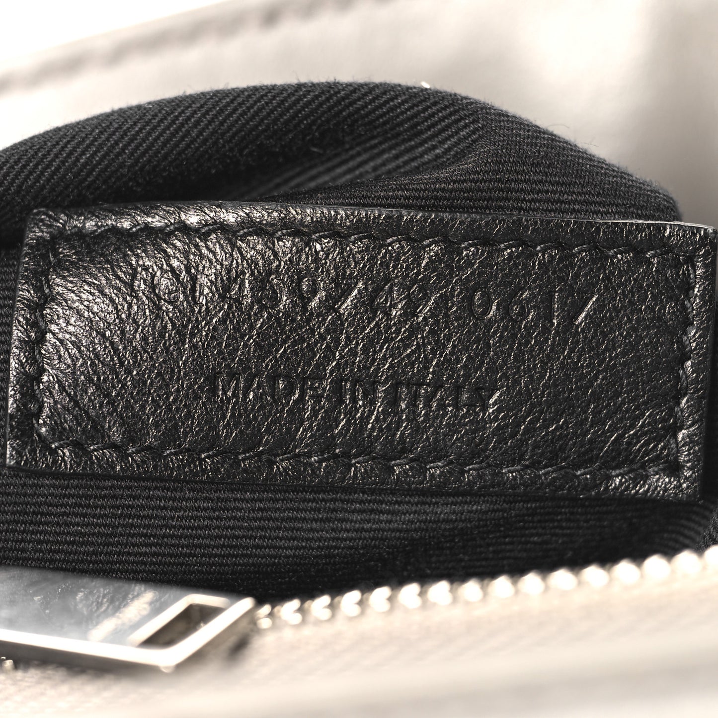 Calfskin Y Quilted Monogram Medium Loulou Chain Satchel Oyster Grey