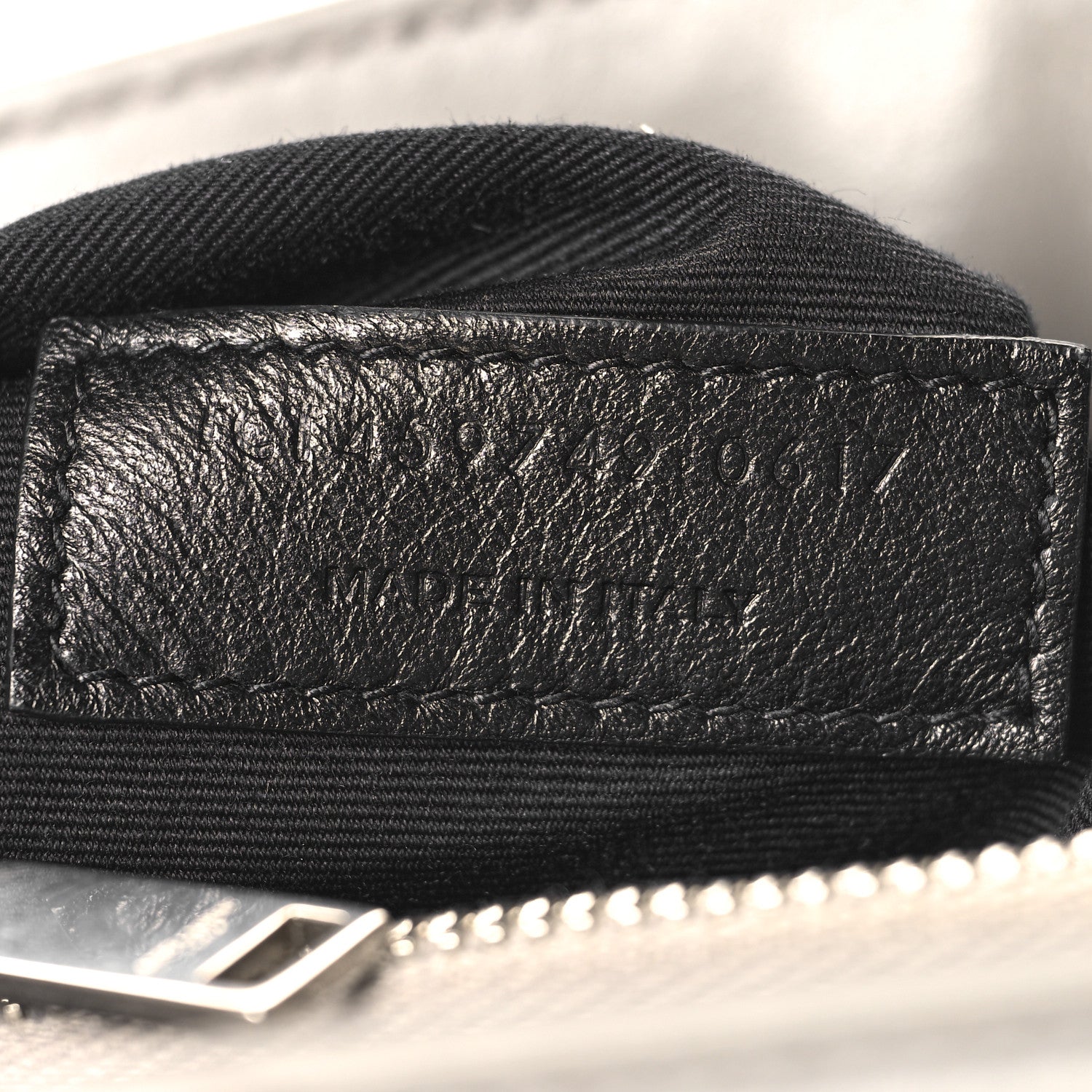 Saint Laurent Calfskin Y Quilted Monogram Medium Loulou Chain Satchel Oyster Grey 7 of 11