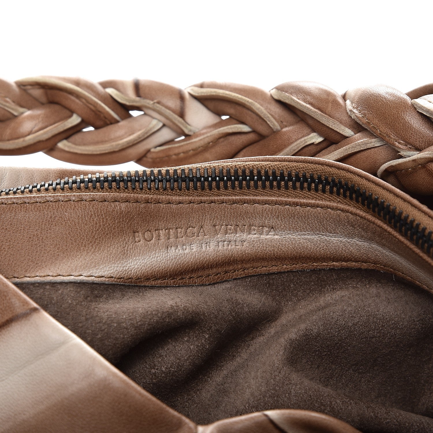 Bottega Veneta Intrecciato Nappa Aquilone Fortune Cookie Hobo Cigar 7 of 14