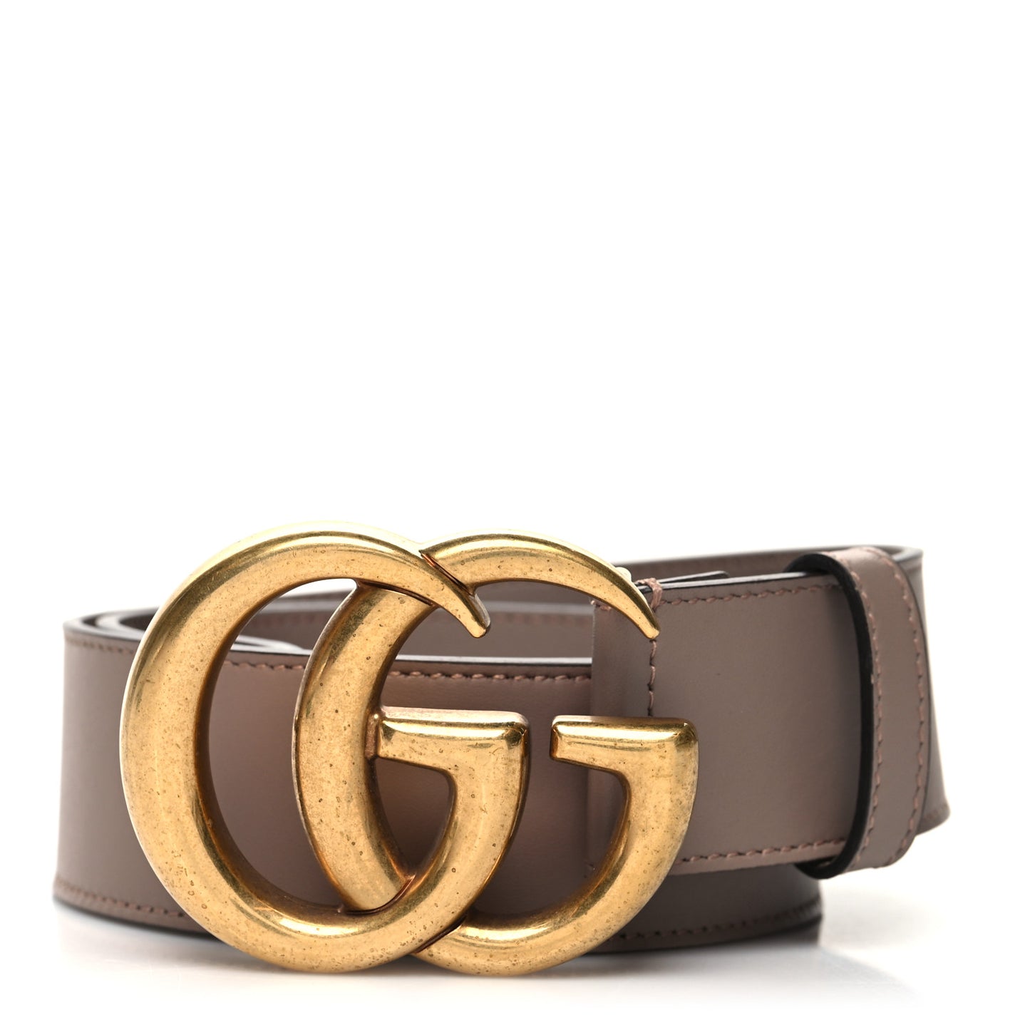 Calfskin Double G 40mm Belt 85 34 Porcelain Rose
