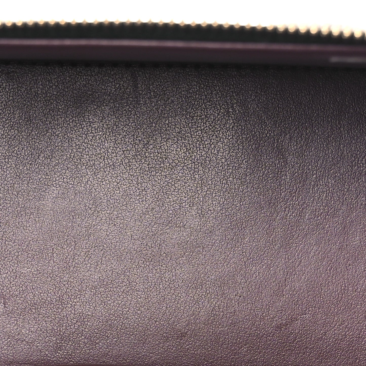 Caviar Quilted Small Vanity Case With Chain Black