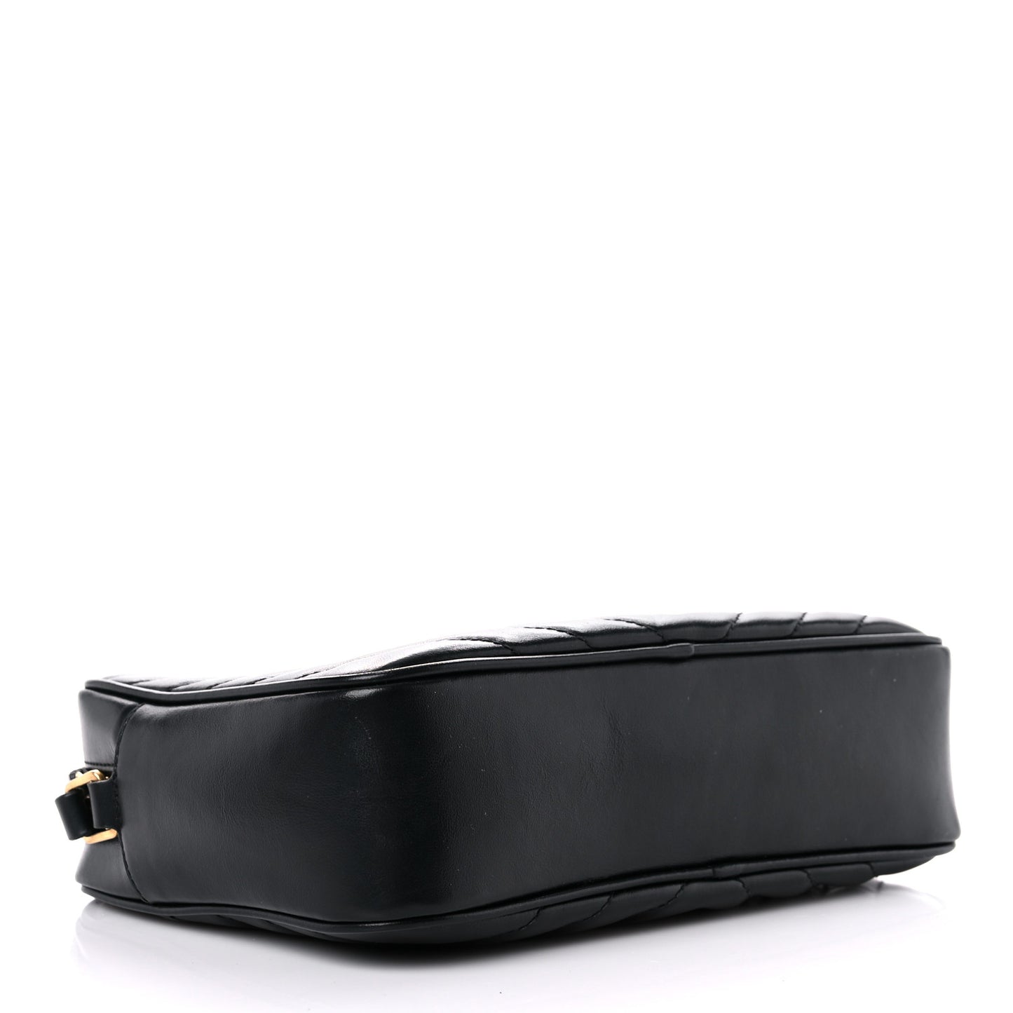 Calfskin Matelasse Monogram Lou Camera Bag Black