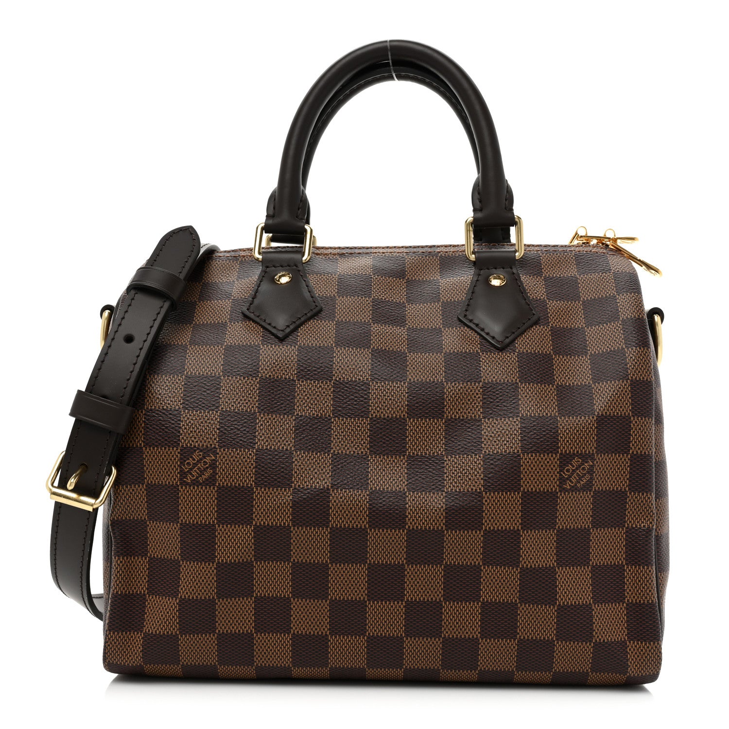 Louis Vuitton Damier Ebene Speedy Bandouliere 25 1 of 10