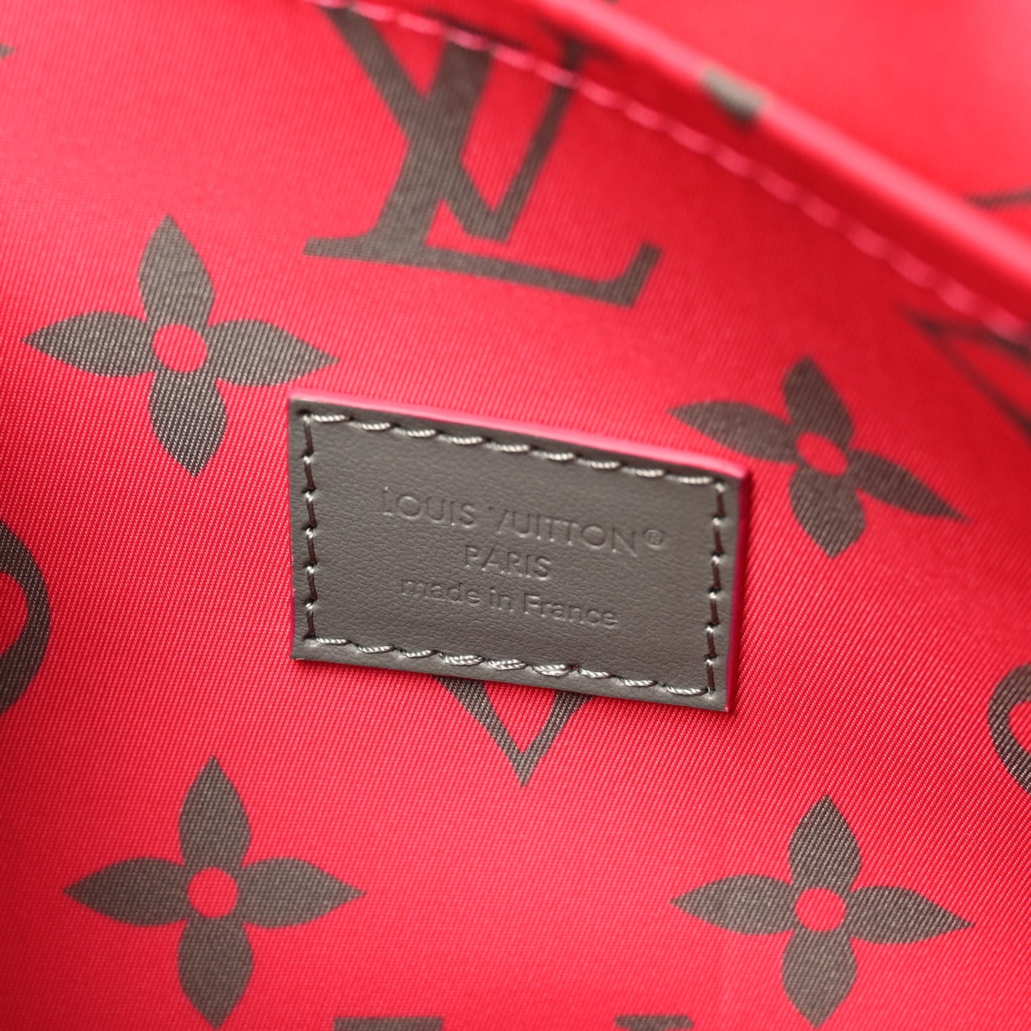 Monogram Glow Up Keepall Bandouliere 35 Grey Pink