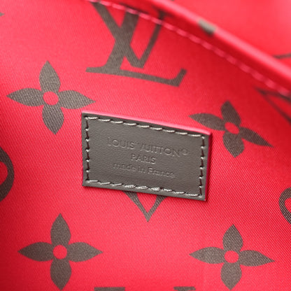 Louis Vuitton Monogram Glow Up Keepall Bandouliere 35 Grey Pink 6 of 9