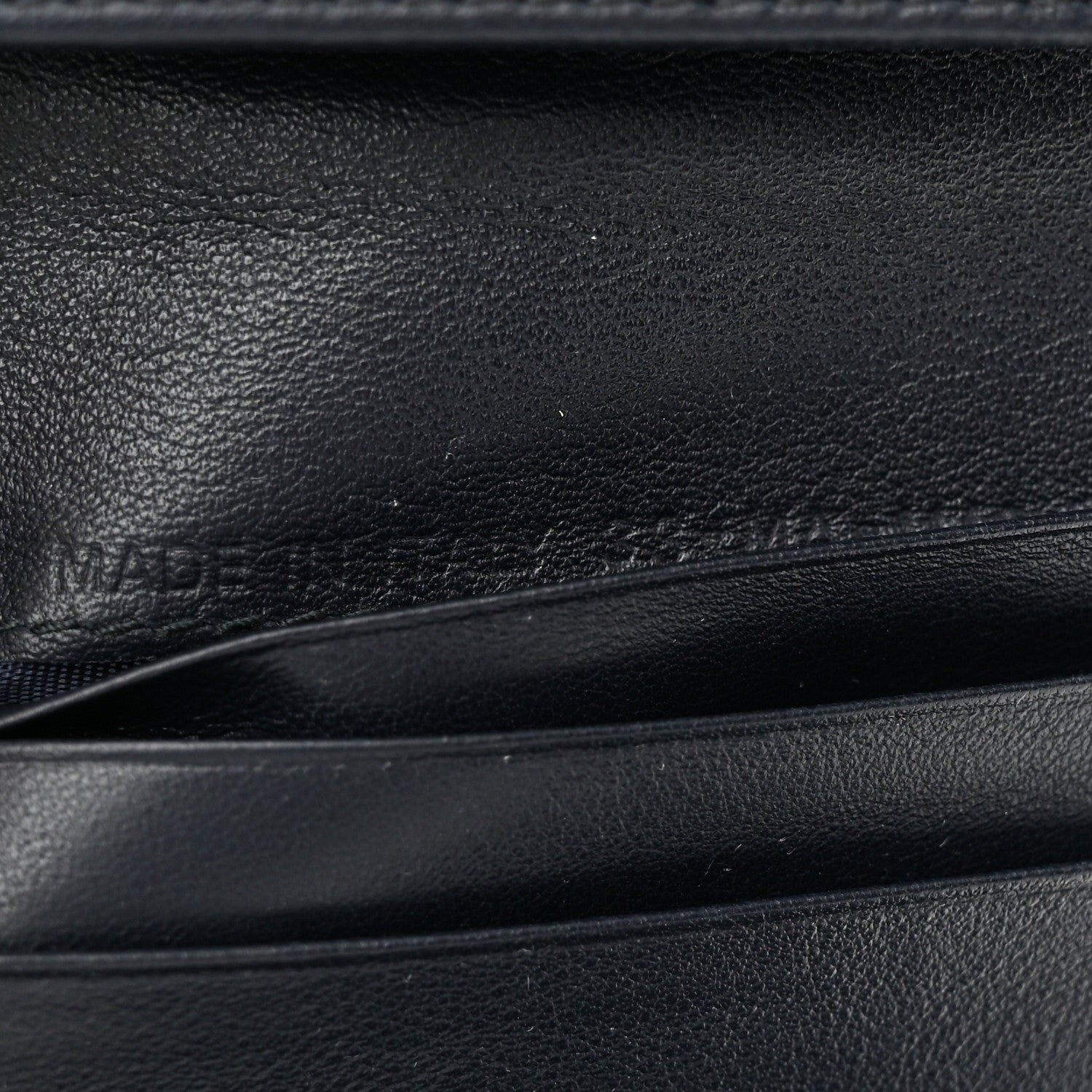 Christian Dior Oblique Saddle Lotus Wallet Blue 7 of 9