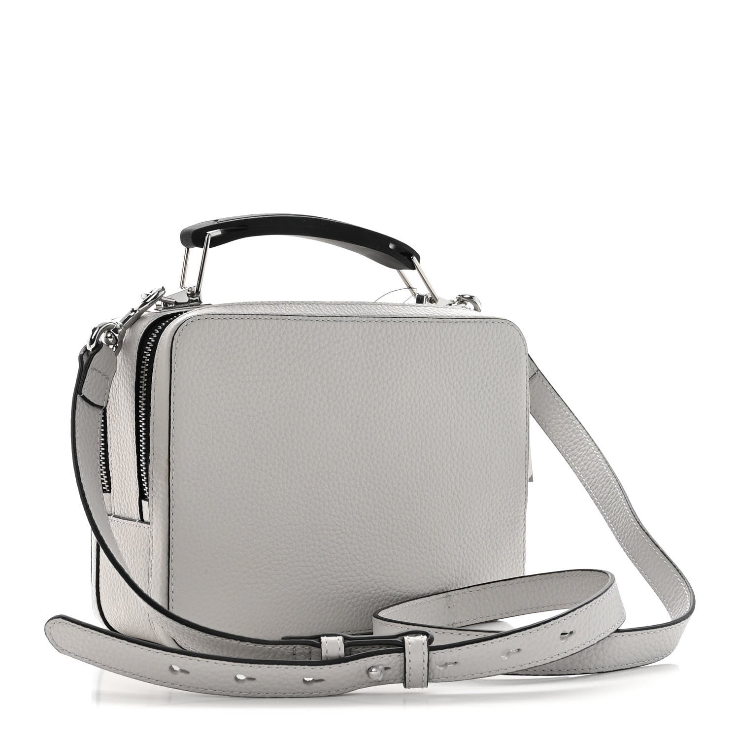 Marc Jacobs Calfskin The Box 23 Crossbody Grey 3 of 14