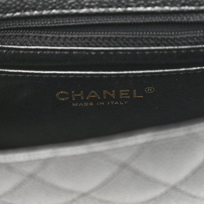 Chanel Caviar Quilted Mini Square Flap Black 6 of 10