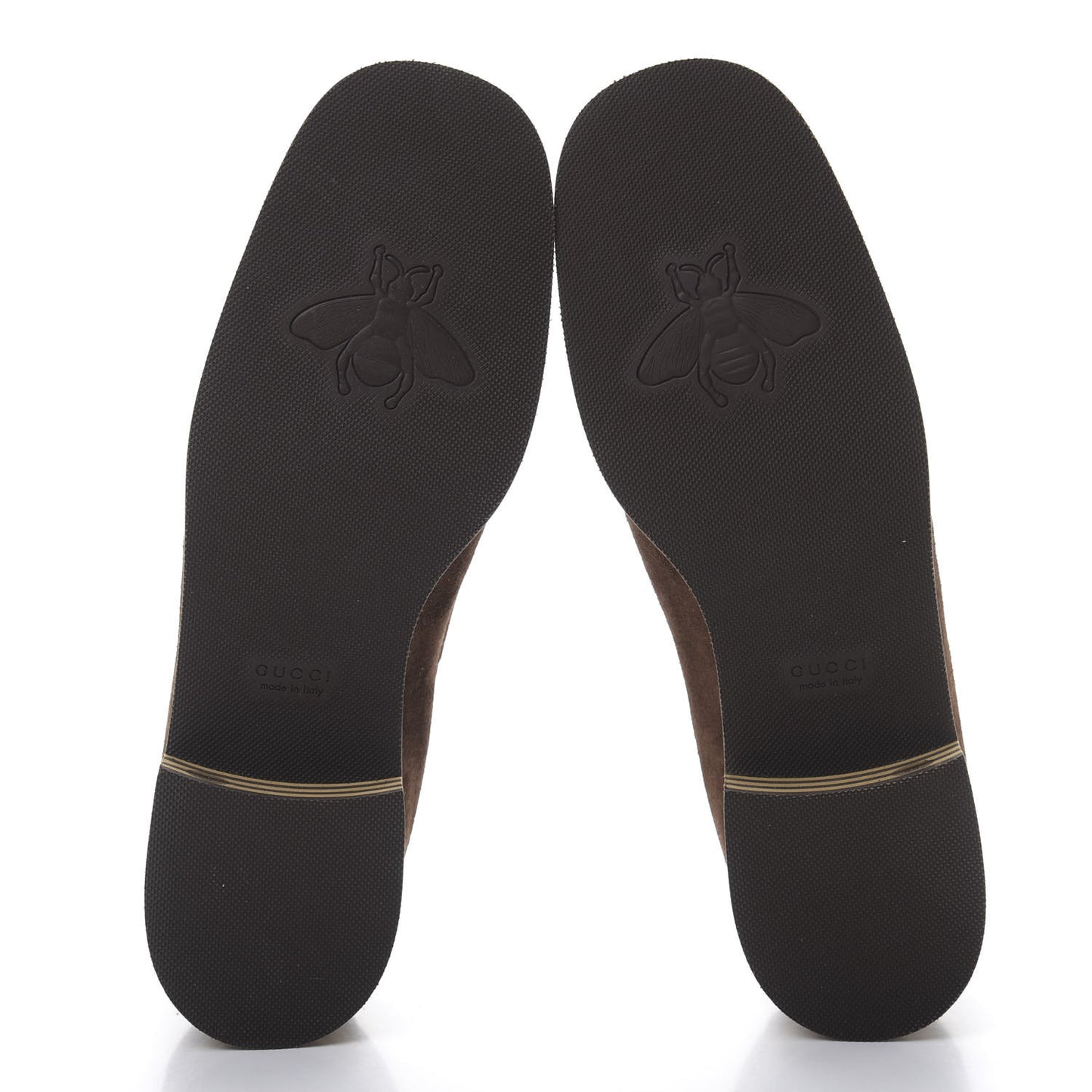 Velvet GG Monogram Thompson Derby Loafers 38 Vintage Cocoa Brown