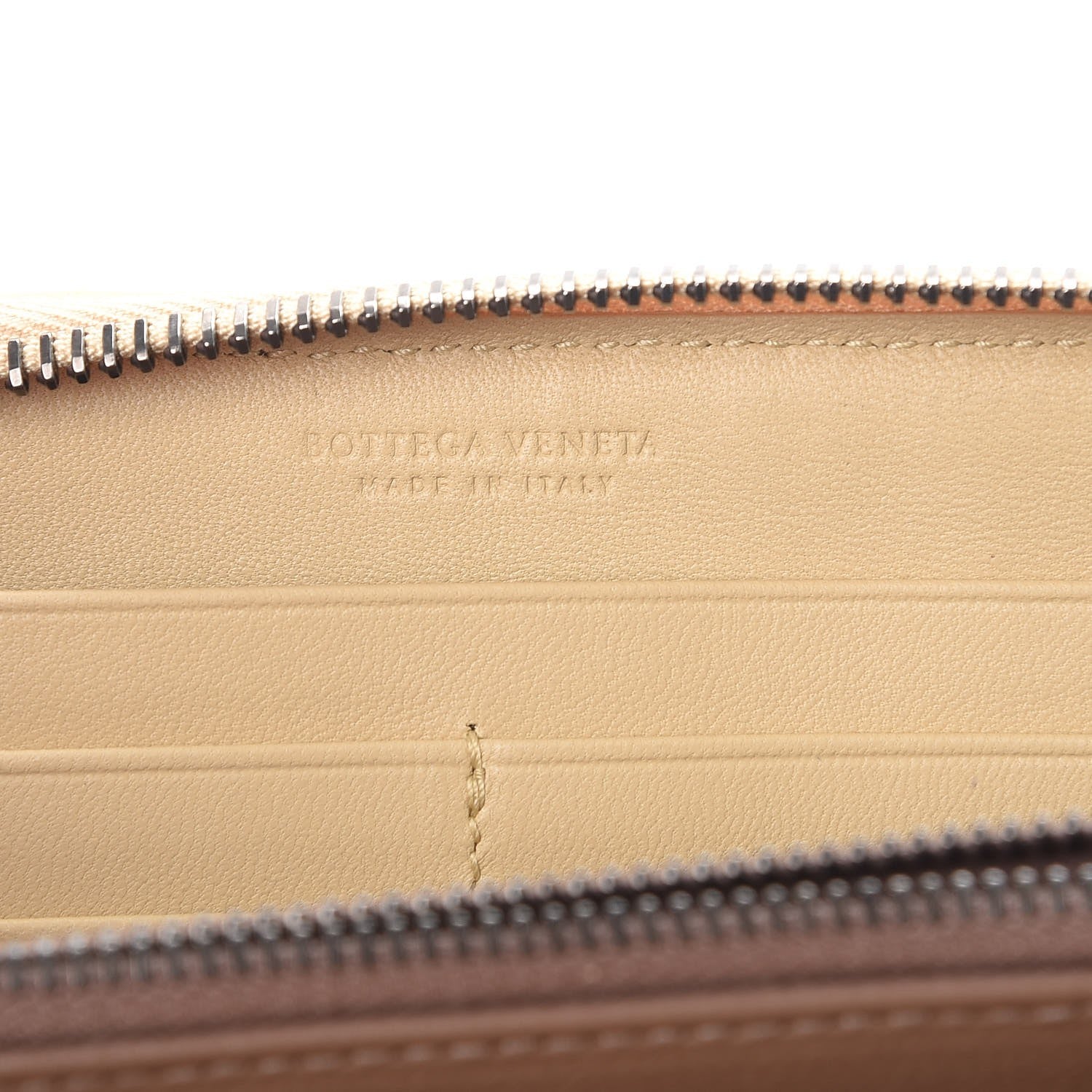 Bottega Veneta Nappa Intrecciato Zip Around Wallet Banane 6 of 8