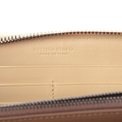 Bottega Veneta Nappa Intrecciato Zip Around Wallet Banane 6 of 8