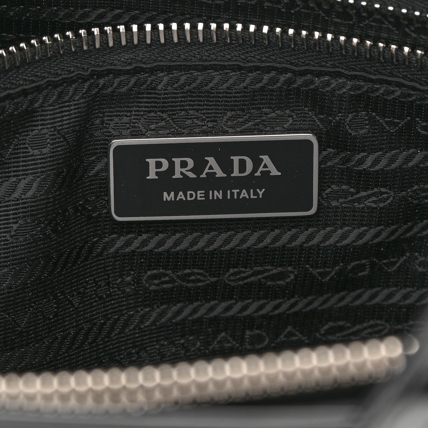 Prada Spazzolato Large Re-Edition 1995 Double Handle Handbag Black 8 of 14