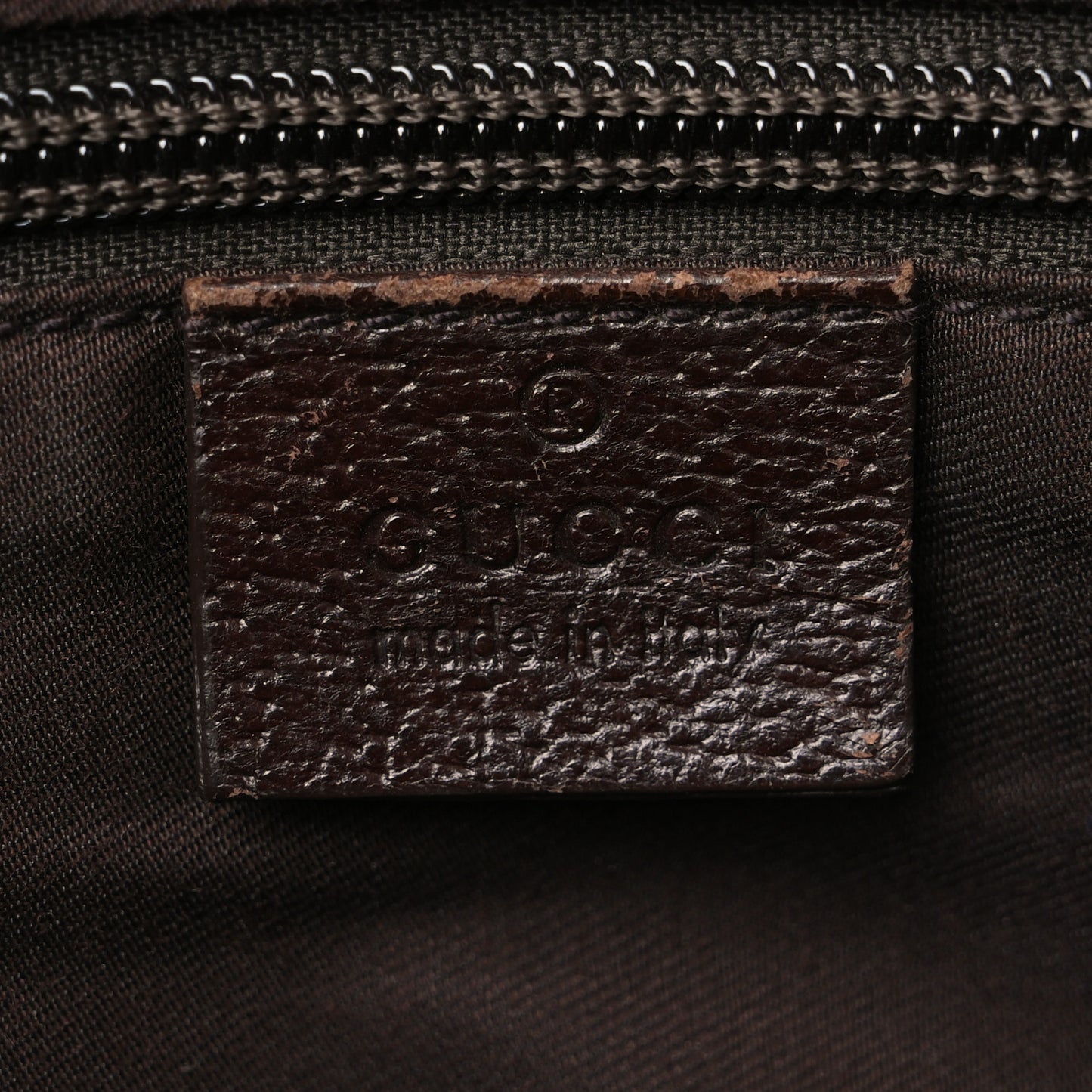 Monogram Belt Bag Dark Brown