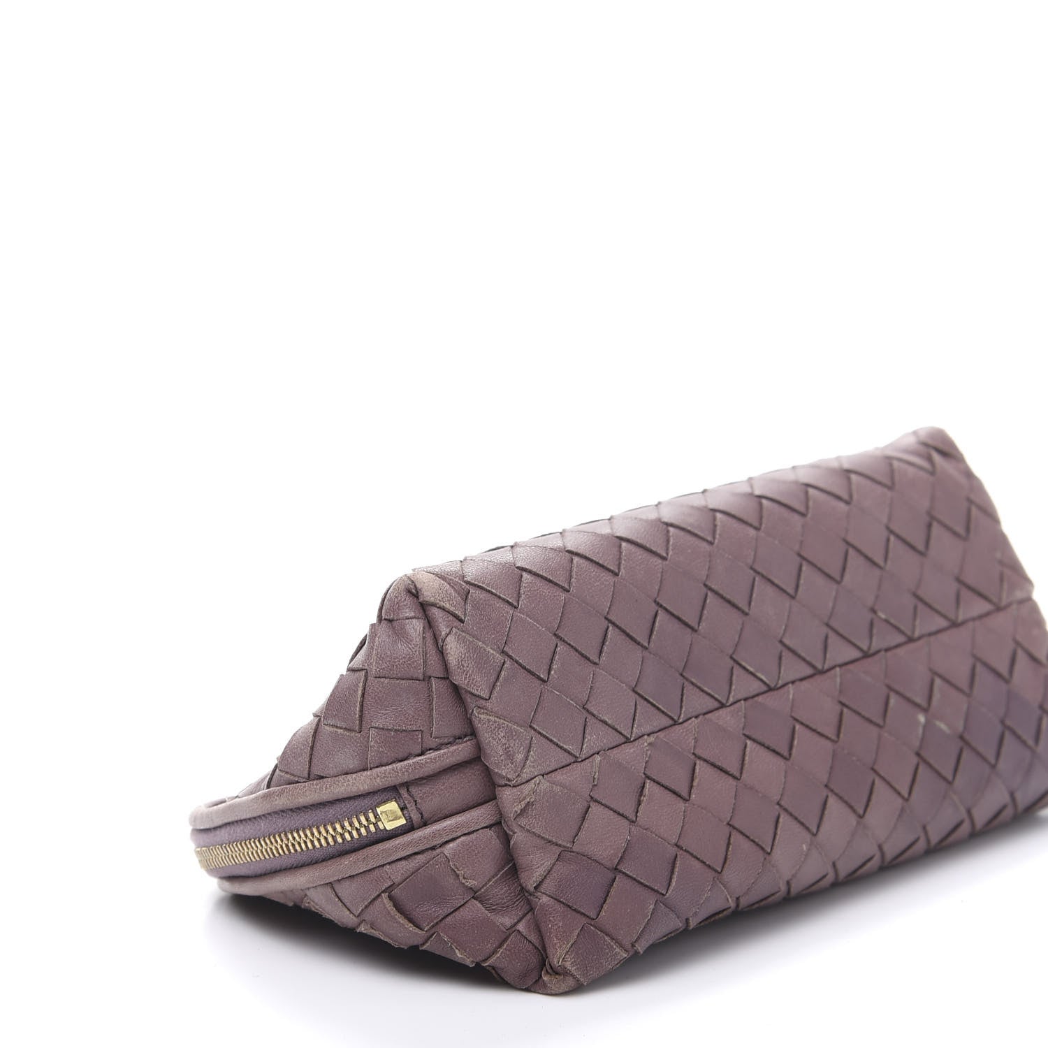 Bottega Veneta Nappa Intrecciato Cosmetic Case Lilac 6 of 12