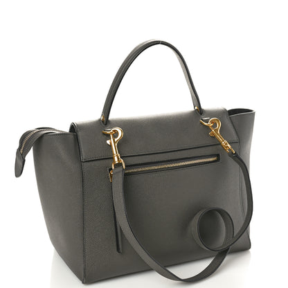 Celine Grained Calfskin Mini Belt Bag Grey 3 of 8
