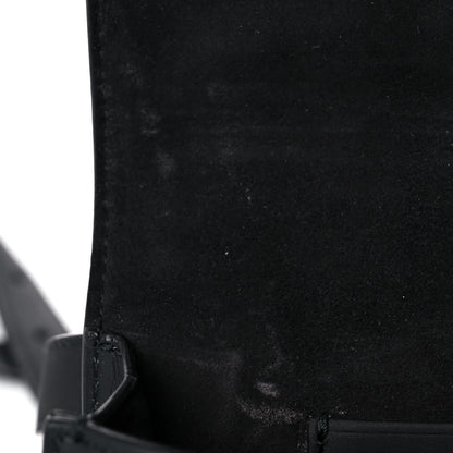 Christian Dior Ultra Matte Calfskin Saddle Belt Bag Black 12 of 14