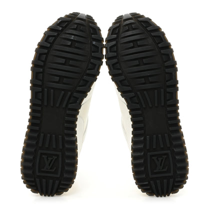 Louis Vuitton Calfskin Monogram Run Away Sneakers 38 White 6 of 10