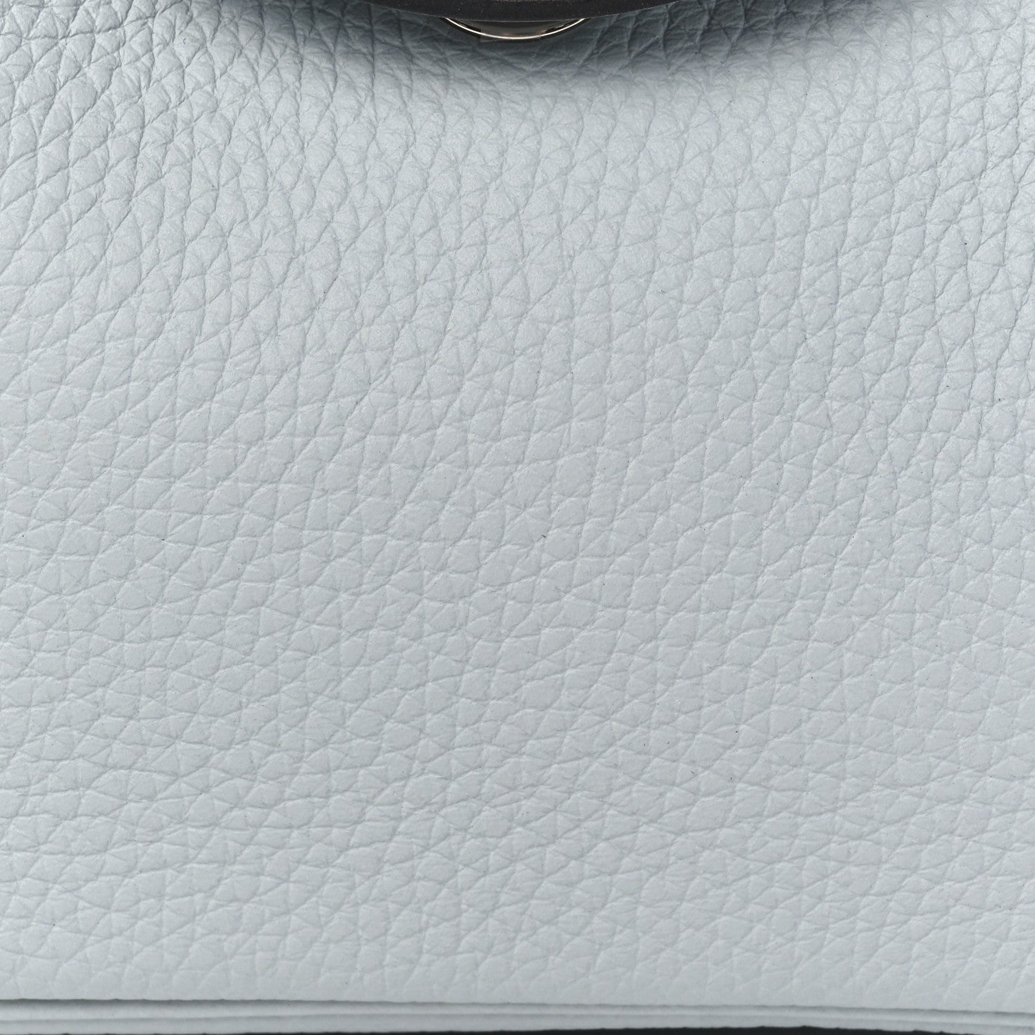 Hermes Taurillon Clemence Mini Lindy 20 Bleu Pale 8 of 10