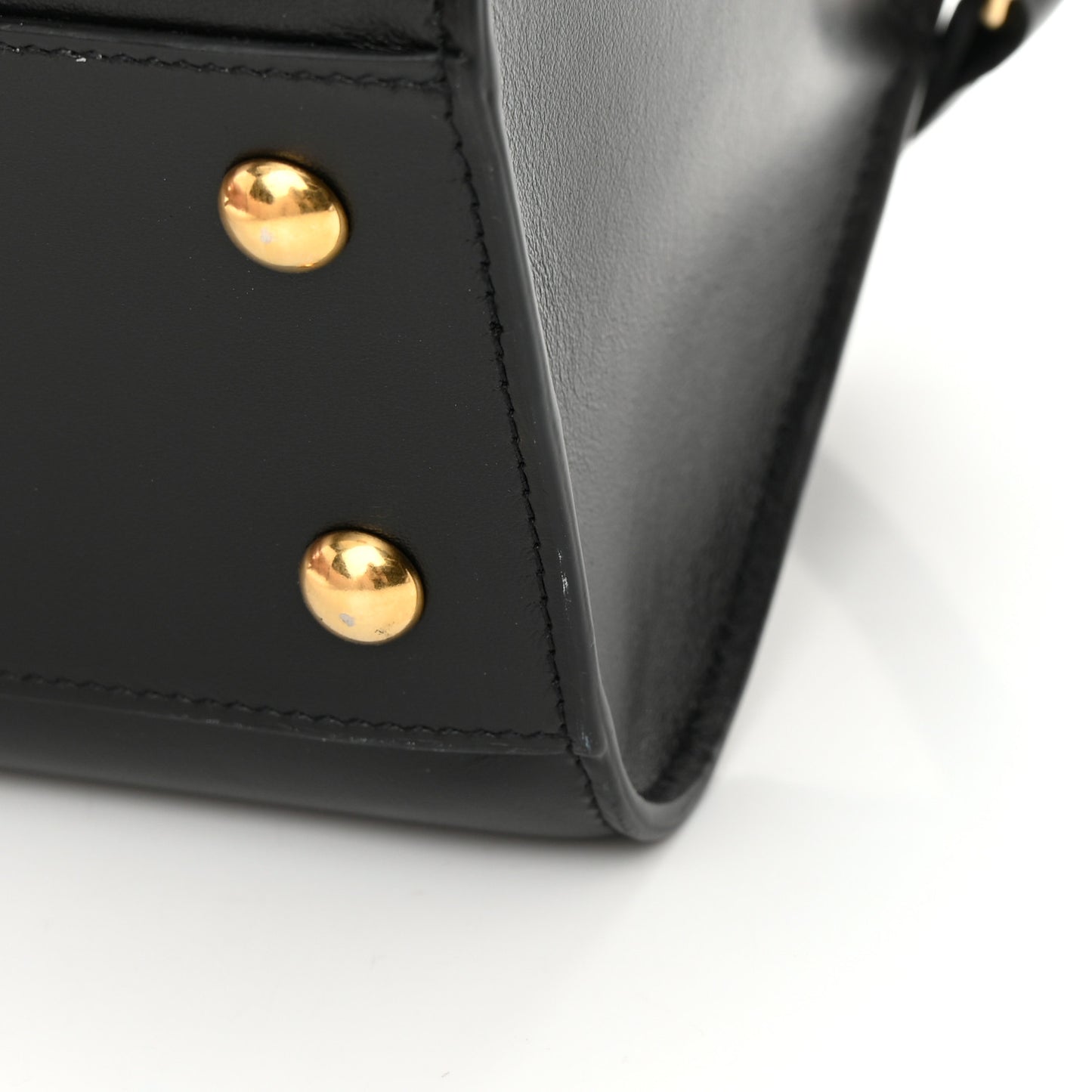 Calfskin Monogram Baby Cabas Black