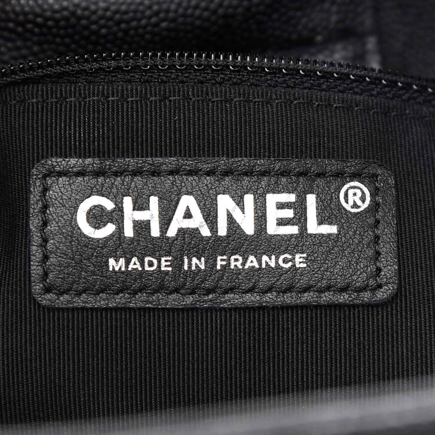 Chanel Caviar Quilted Large Shopping Tote Black 6 of 9