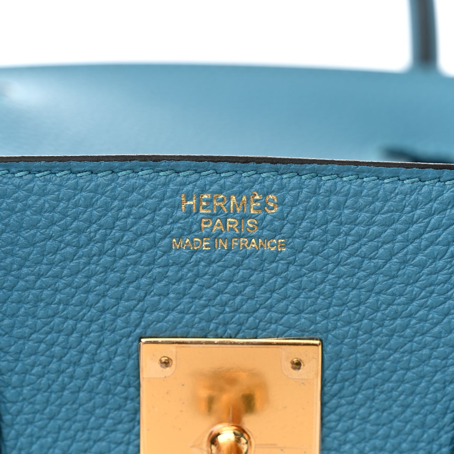 Togo Birkin 30 Turquoise
