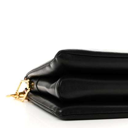 Louis Vuitton Lambskin Embossed Monogram Coussin PM Black 8 of 9