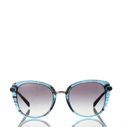 Bulgari BVLGARI Cat Eye Sunglasses 5396-8G Blue 2 of 8