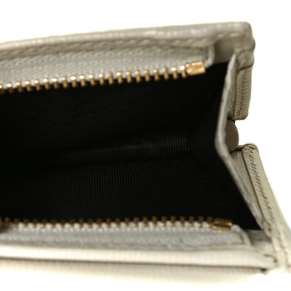 Gucci GG Supreme Monogram Azalea Calfskin Horsebit 1955 Card Case Wallet Beige Ebony Mystic White 6 of 9