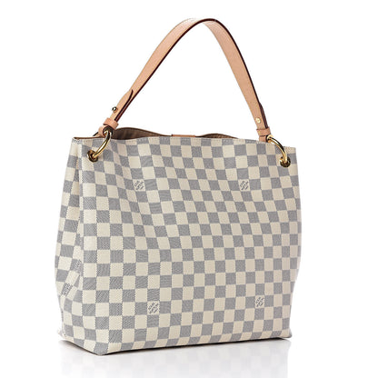 Louis Vuitton Damier Azur Graceful PM Beige 3 of 13