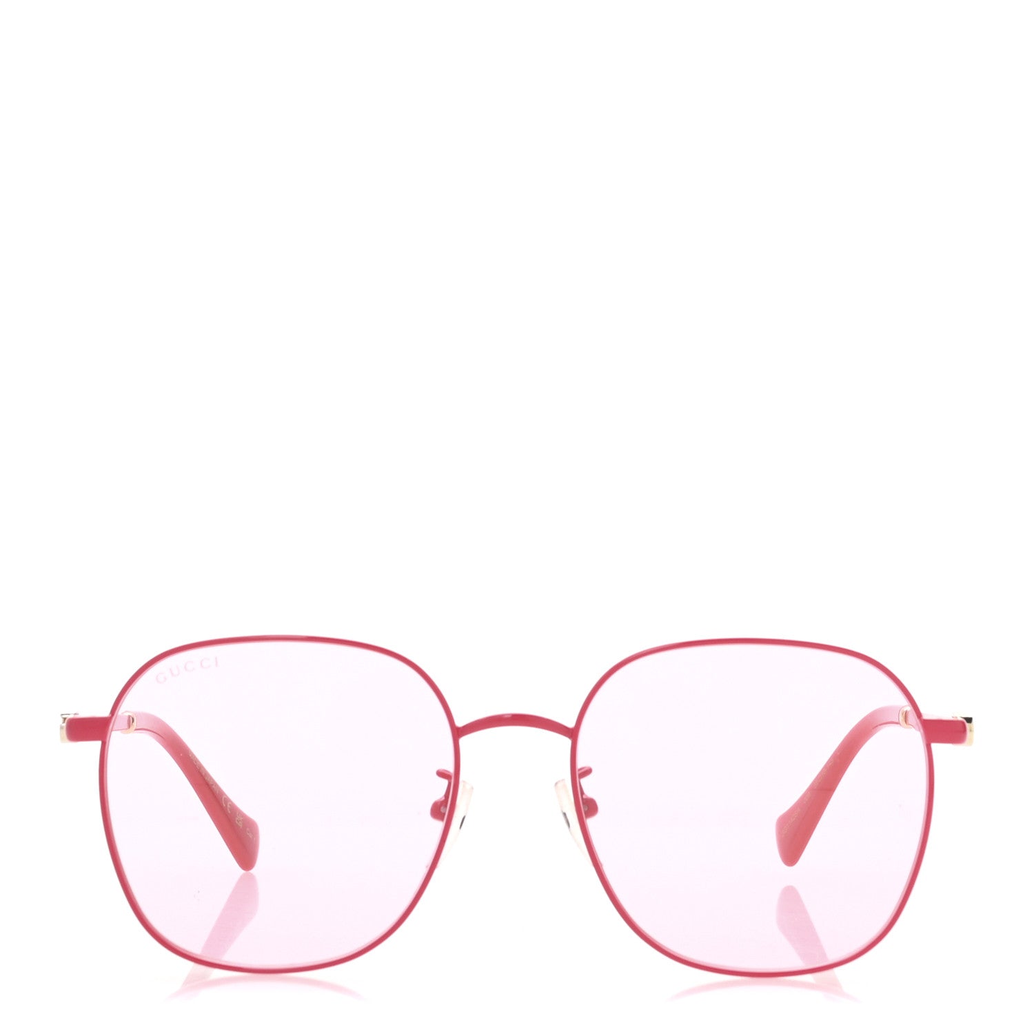 Gucci Metal Round GG Sunglasses GG1142SA Pink 2 of 9