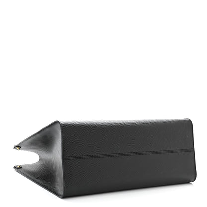 Louis Vuitton Epi Onthego MM Black 4 of 10