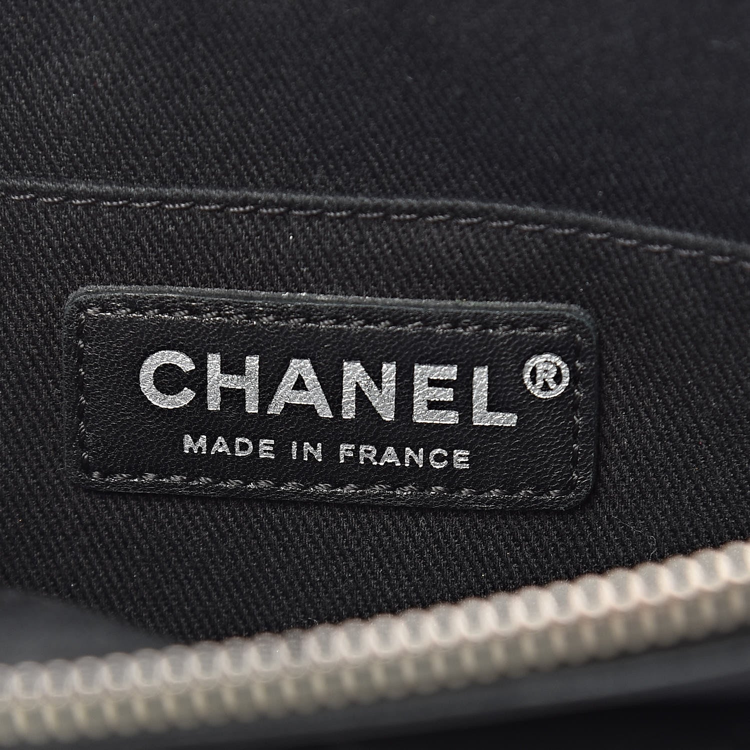 Chanel Lambskin Quilted Crossbody Black 8 of 13