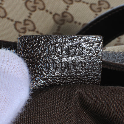 Gucci Monogram Large Abbey Tote Ebony 7 of 8