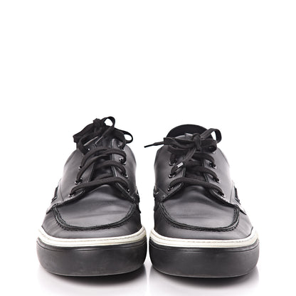 Louis Vuitton Calfskin Sneakers 8 Black 2 of 11