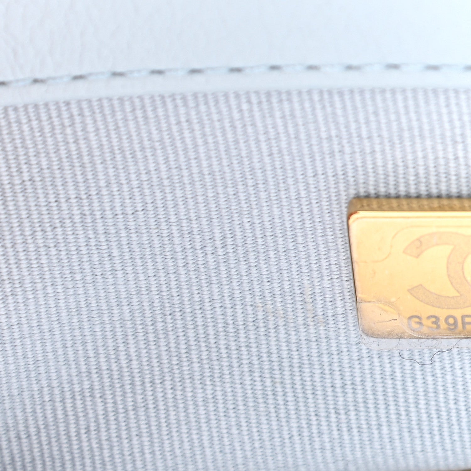 Chanel Lambskin Quilted Medium Chanel 19 Flap Light Blue 7 of 11