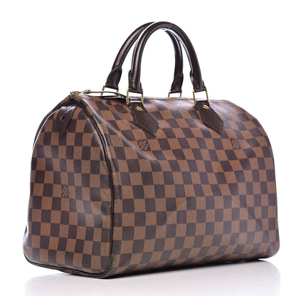 Louis Vuitton Damier Ebene Speedy 30 3 of 14