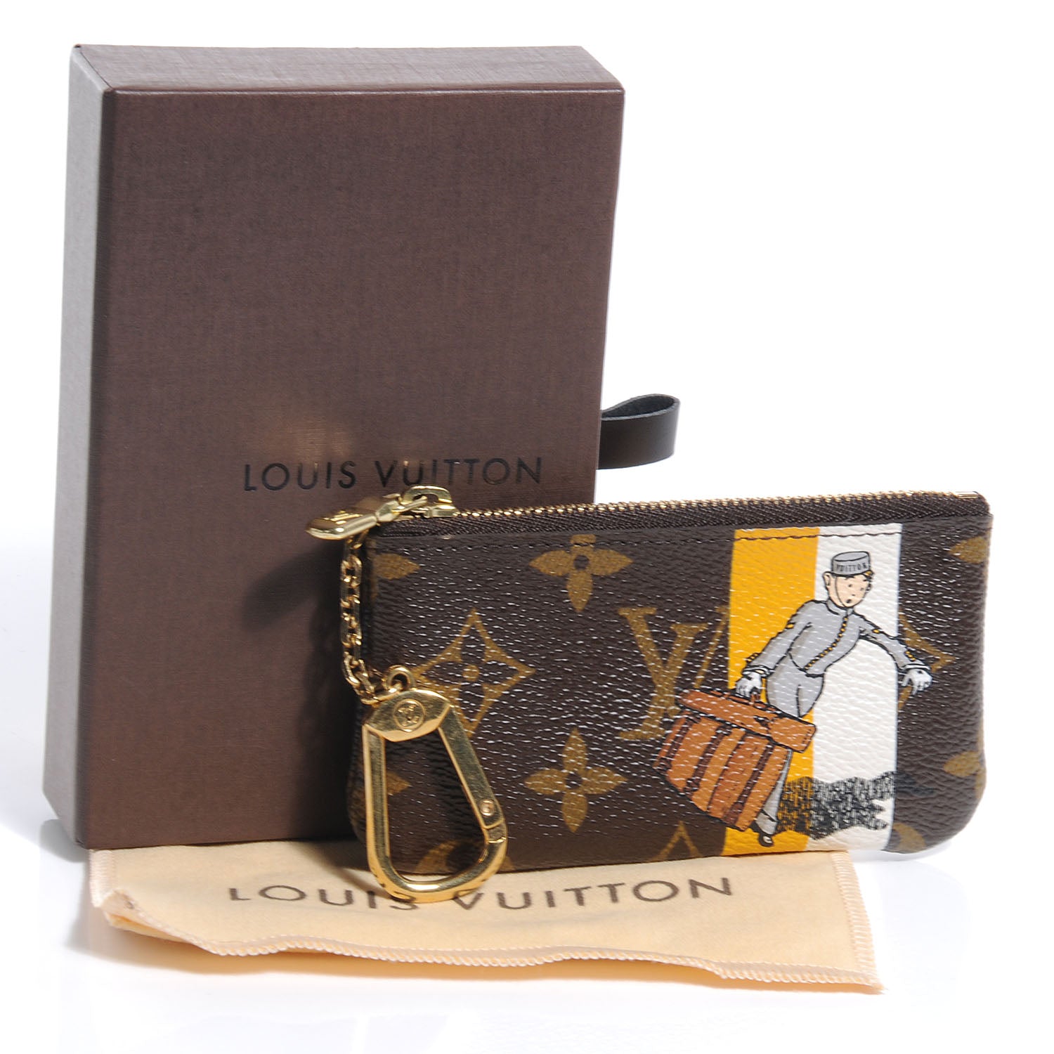 Louis Vuitton Monogram Groom Key Pouch 5 of 8