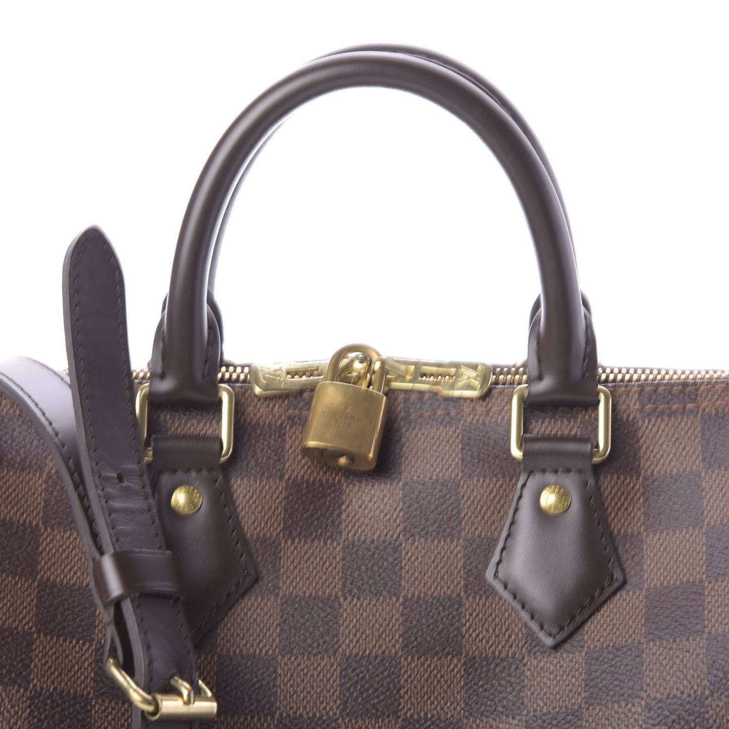 Damier Ebene Speedy Bandouliere 25