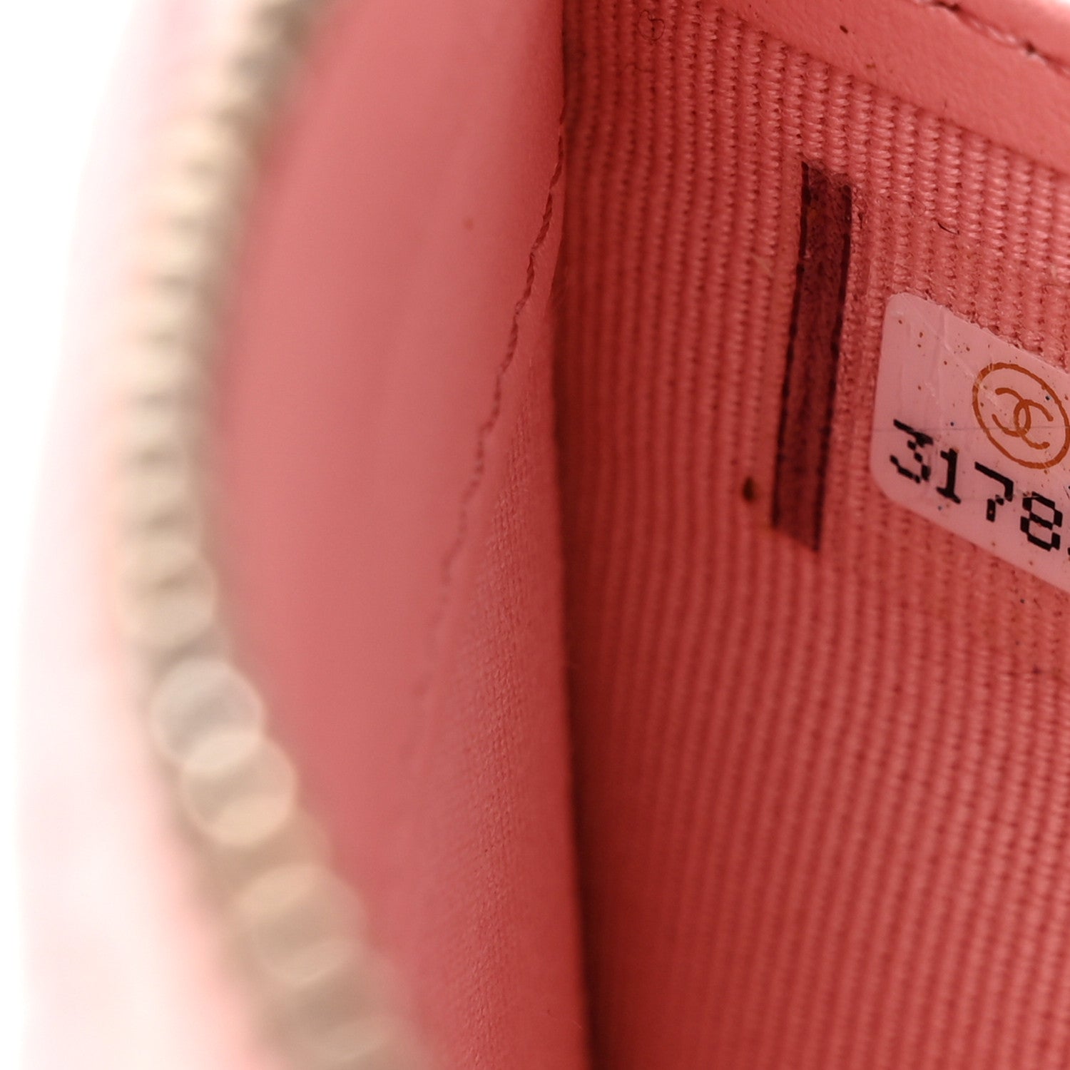 Chanel Caviar Quilted Large Gusset Zip Around Wallet Pink 8 of 12