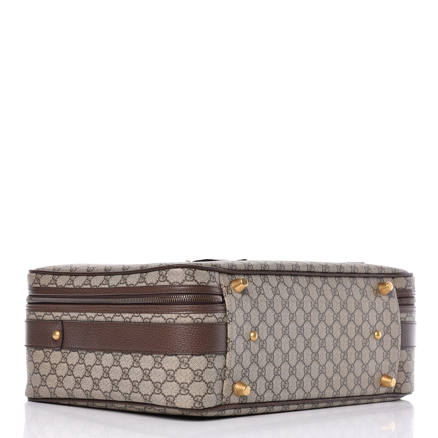 Gucci GG Supreme Monogram Embroidered Modern Future Courrier Suitcase 4 of 9