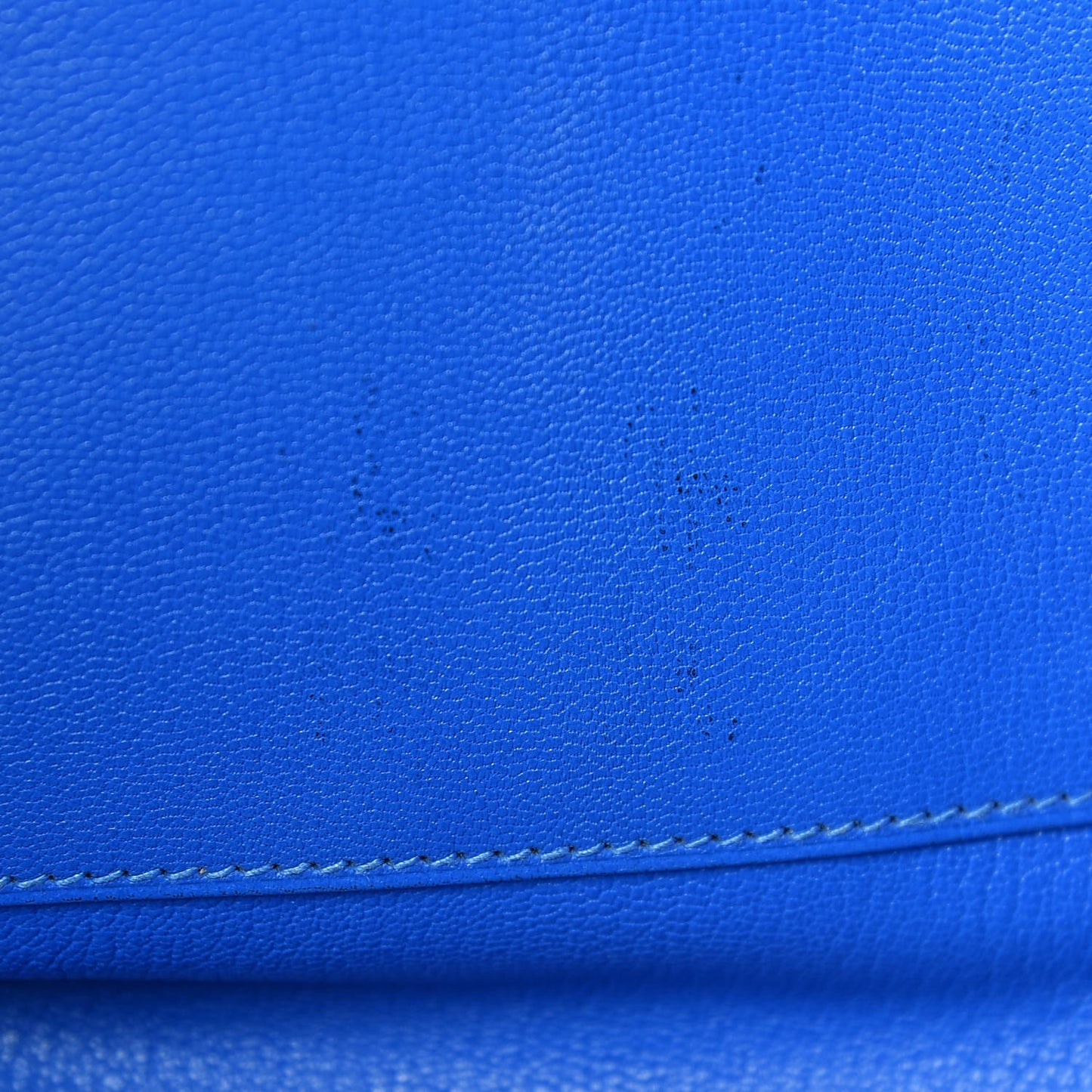 Taurillon Clemence Birkin 35 Bleu Hydra