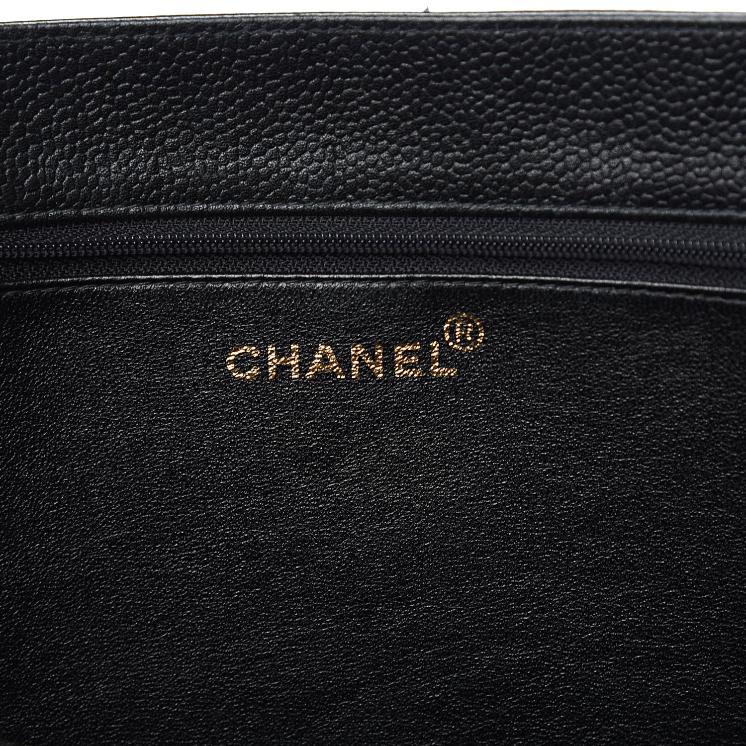 Chanel Caviar CC Shoulder Bag Black 6 of 16