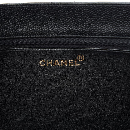 Chanel Caviar CC Shoulder Bag Black 6 of 16