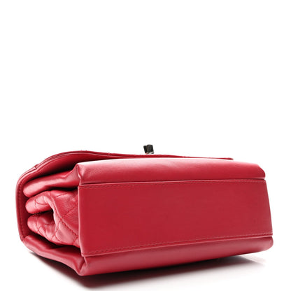 Chanel Calfskin Mini Tramezzo Flap Red 4 of 11