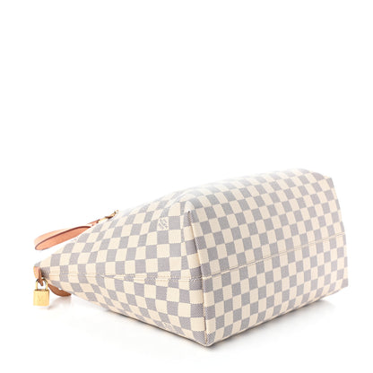 Louis Vuitton Damier Azur Iena MM 4 of 9