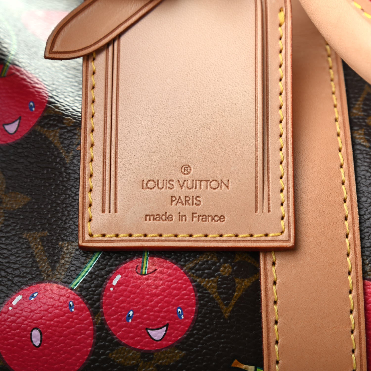 Louis Vuitton Monogram Cerises Keepall 45 7 of 8