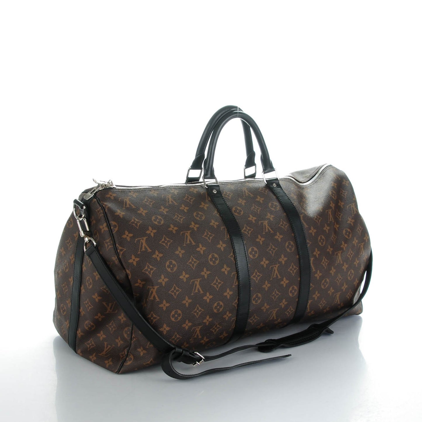 Monogram Macassar Keepall Bandouliere 55