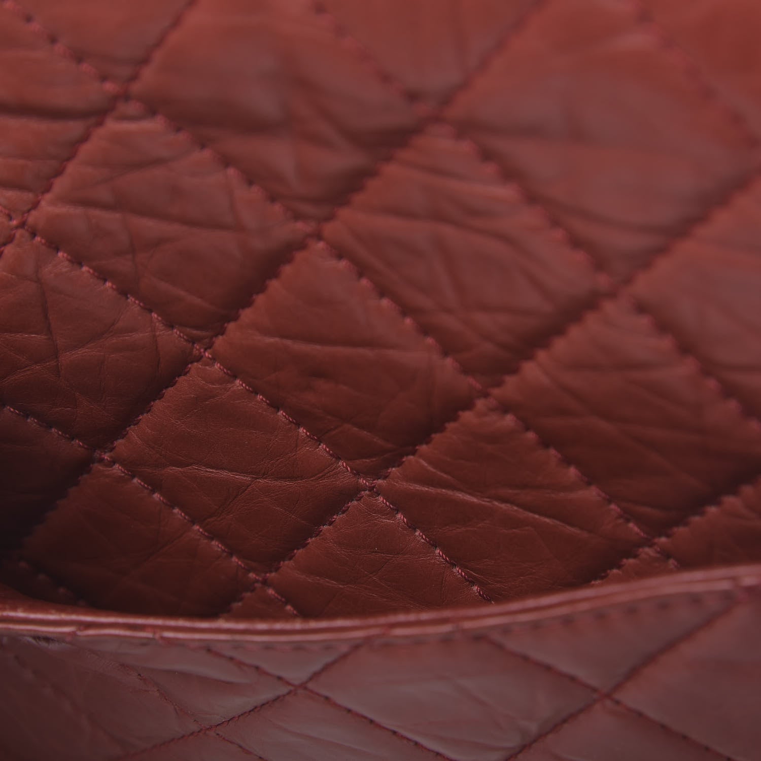 Chanel Aged Calfskin Quilted 2.55 Reissue 226 Flap Red 12 of 22