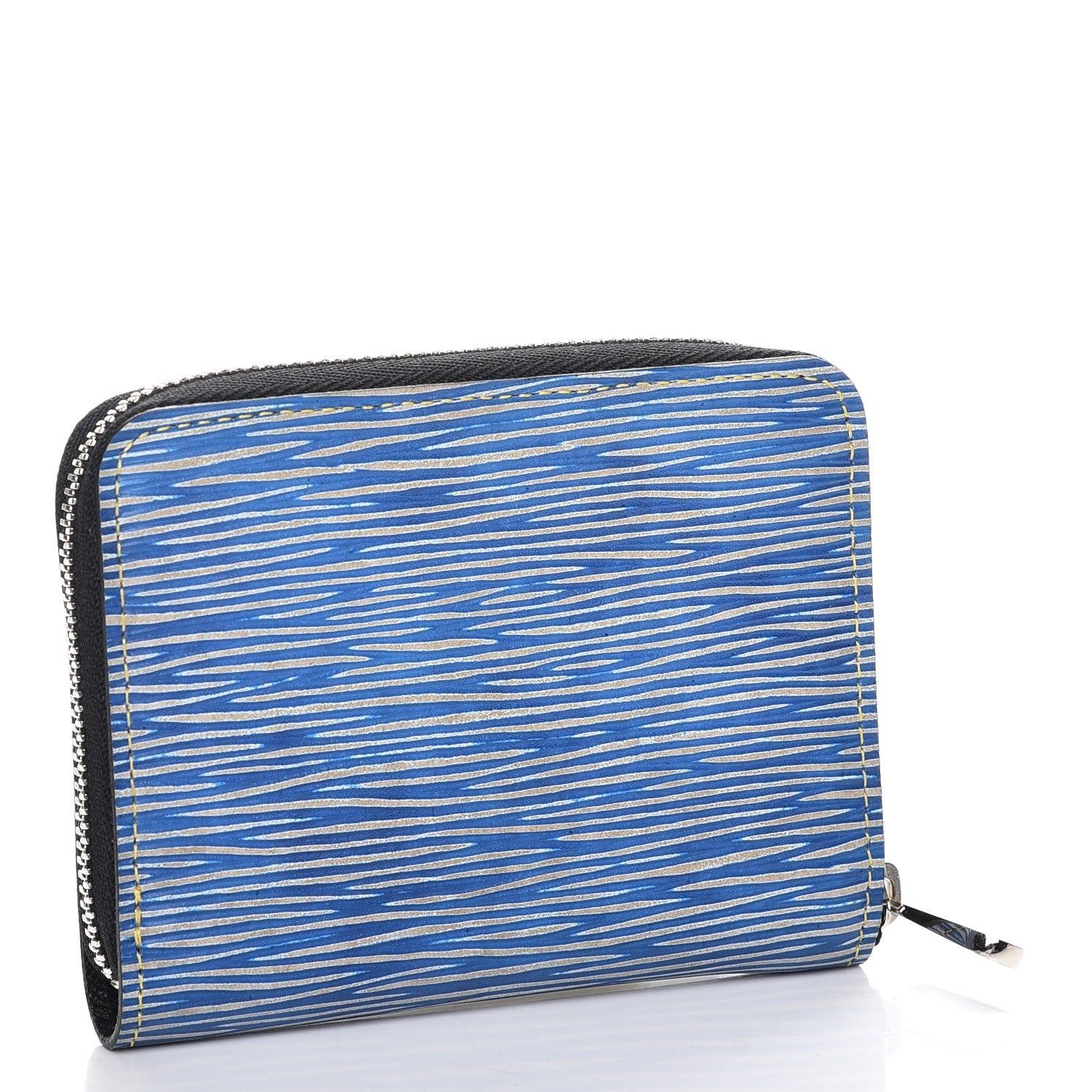 Louis Vuitton Epi Zippy Coin Purse Denim Light 3 of 8